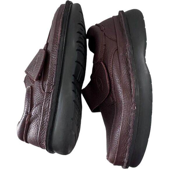 Propet Scandia Strap Closure Men's Casual Orthopedic Shoe Dark Brown Size 10.5 - Picture 10 of 14